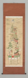 Ukiyoye Scene, early 19th century