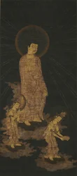 Welcoming Descent of the Amida Buddha Triad