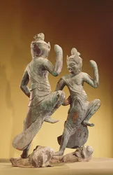 Zao Gongen, Heian Period (gilt bronze)