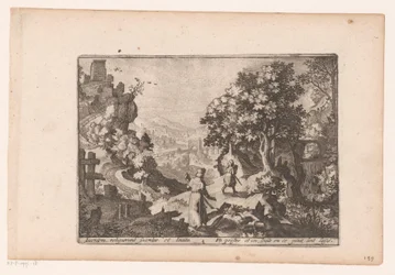 Landscape with the Parable of the Good Samaritan: The Priest and the Levite Pass by the Victim