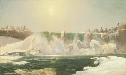 Niagara Falls in Winter, 1868