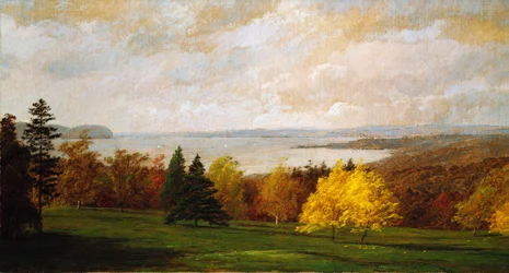 View of the Hudson Near Hastings