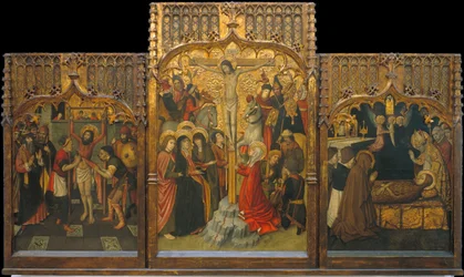 Martyrdom of Saint Bartholomew, Calvary and Death of Saint Mary Magdalene