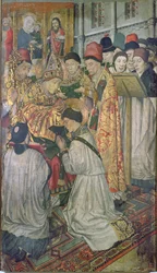 Panel of the Order of St. Vincent by the Bishop of Saragossa, St. Valerio