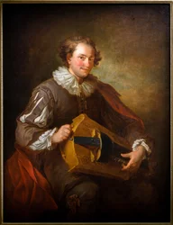 Portrait of a Hurdy-Gurdy Player