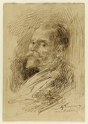 Portrait of General de Montfort (p. 6 of the album)
