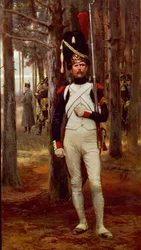 Foot Grenadier of the Imperial Guard, by Edouard Detaille