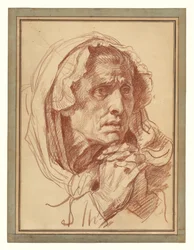 Study of the Head of an Old Woman