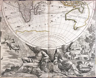 Map of the South Hemisphere