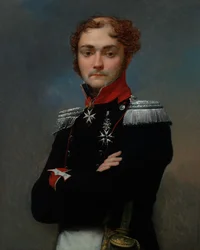 Portrait of Charles-Louis Regnault, an Officer from the Napoleonic Wars