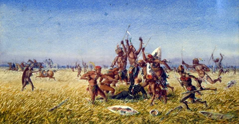 The Prince Imperial is Killed in Zululand