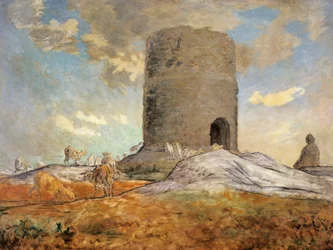 The Tower of Chailly in Barbizon