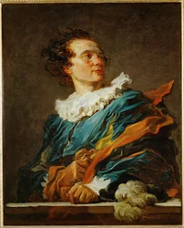 Fantasy figure, portrait of the Abbot of Saint-Non