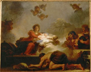 The adoration of the shepherds