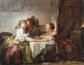 The captured kiss