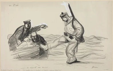 At Piraeus - The Departure of the Germans, c.1914-1919