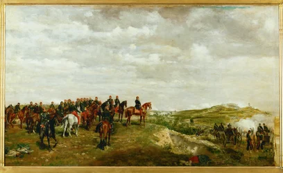 Napoleon III at the Battle of Solferino