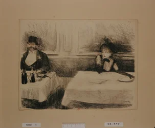 [At the Restaurant]