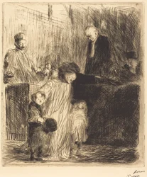 Coming Out of the Hearing (first plate)