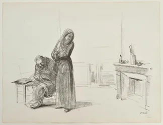 [Figures in a Studio]