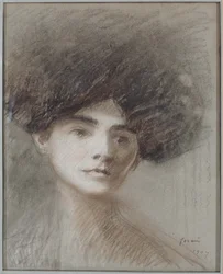 Portrait of Madame Henri de Régnier, née Marie de Hérédia, 1907