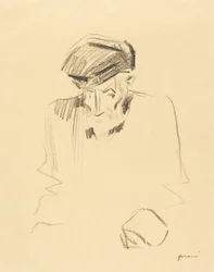 Portrait of Renoir (second plate)
