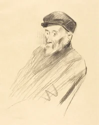 Portrait of Renoir (3rd plate)