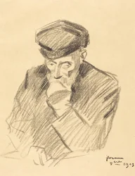 Portrait of Renoir (fourth plate)