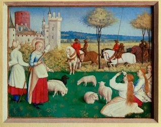 The Hours of Etienne Chavalier: Saint Margaret and the Prefect Olybrius