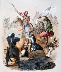 Ibrahim Pacha on the Battlefield