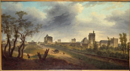 View of the castle of Vincennes