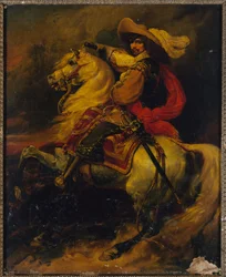 Equestrian Portrait of Josias, Count of Rantzau (1609-1650), Marshal of France