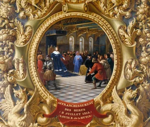 Louis X the Mischievous Emancipates the Serfs in 1315