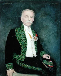 Portrait of Rene Bazin, 1924