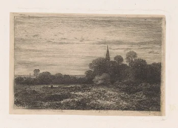 Landscape with Church Tower