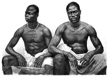 Two men from Assinie, Guinea, c1860-1920