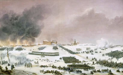The Battle of Preussisch-Eylau on February 7, 1807
