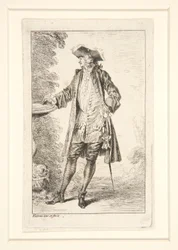 Plate from the series Figures of Fashion