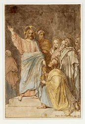 Christ Handing the Keys to Saint Peter, dated 1815