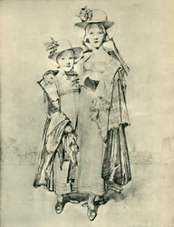 Harriet and Caroline Montagu, Rome, 1815, 1943