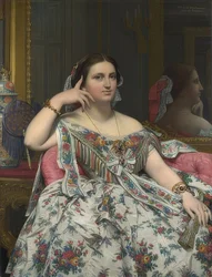 Madame Moitessier. 1856