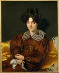 Mme. Marcotte de Sainte-Marie, painted 1826, Salon 1827