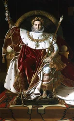 Napoleon I on the Imperial Throne, 1806