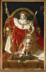 Napoleon on His Imperial Throne, 1806