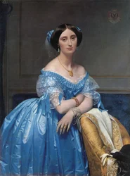 Portrait of Princess Albert de Broglie