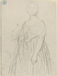 Sketch for Madame Moitessier