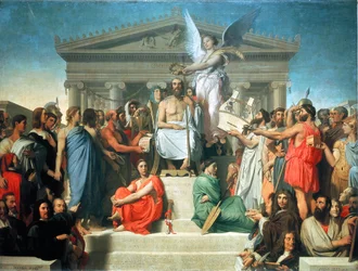 The Apotheosis of Homer, 1827