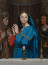 The Virgin Adoring the Host