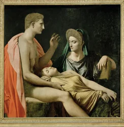 Virgil Reading the Sixth Book of the Aeneid Before Augustus, Octavian and Livia