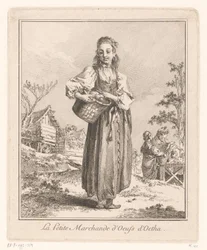 Egg Seller from Ochta (Traders and Street Vendors from Saint Petersburg and Moscow)